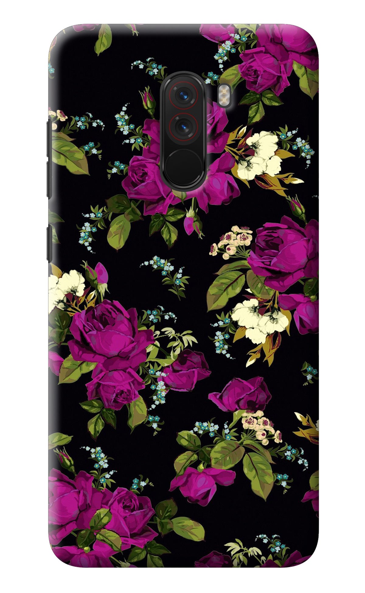 Flowers Poco F1 Back Cover