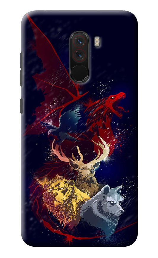 Game Of Thrones Poco F1 Back Cover