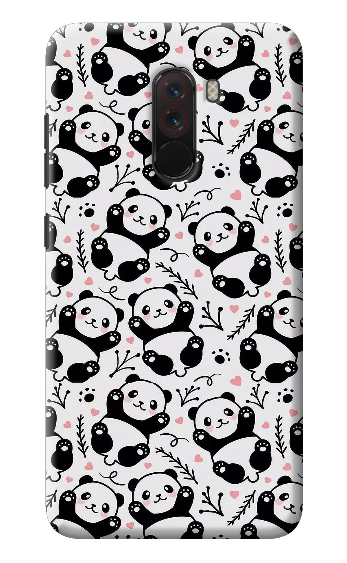 Cute Panda Poco F1 Back Cover