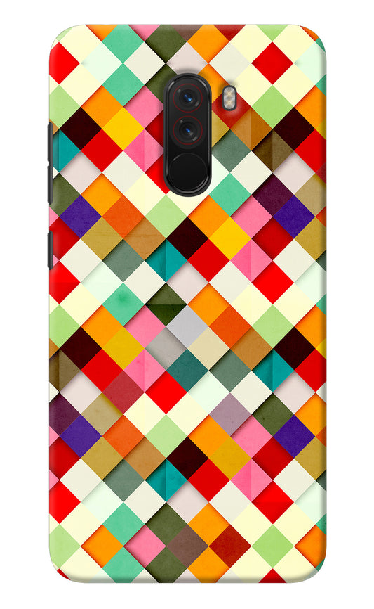 Geometric Abstract Colorful Poco F1 Back Cover