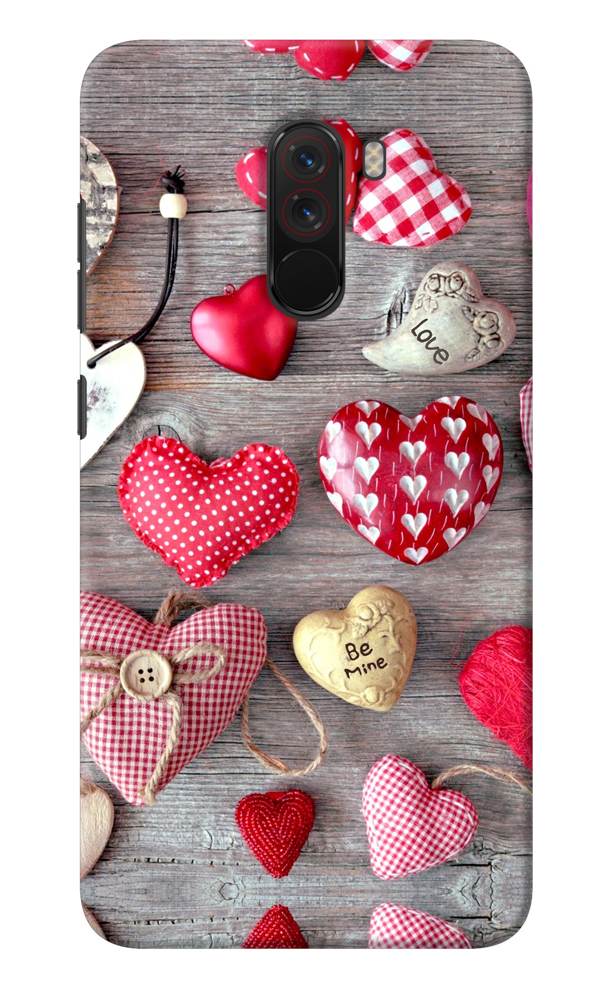 Love Wallpaper Poco F1 Back Cover