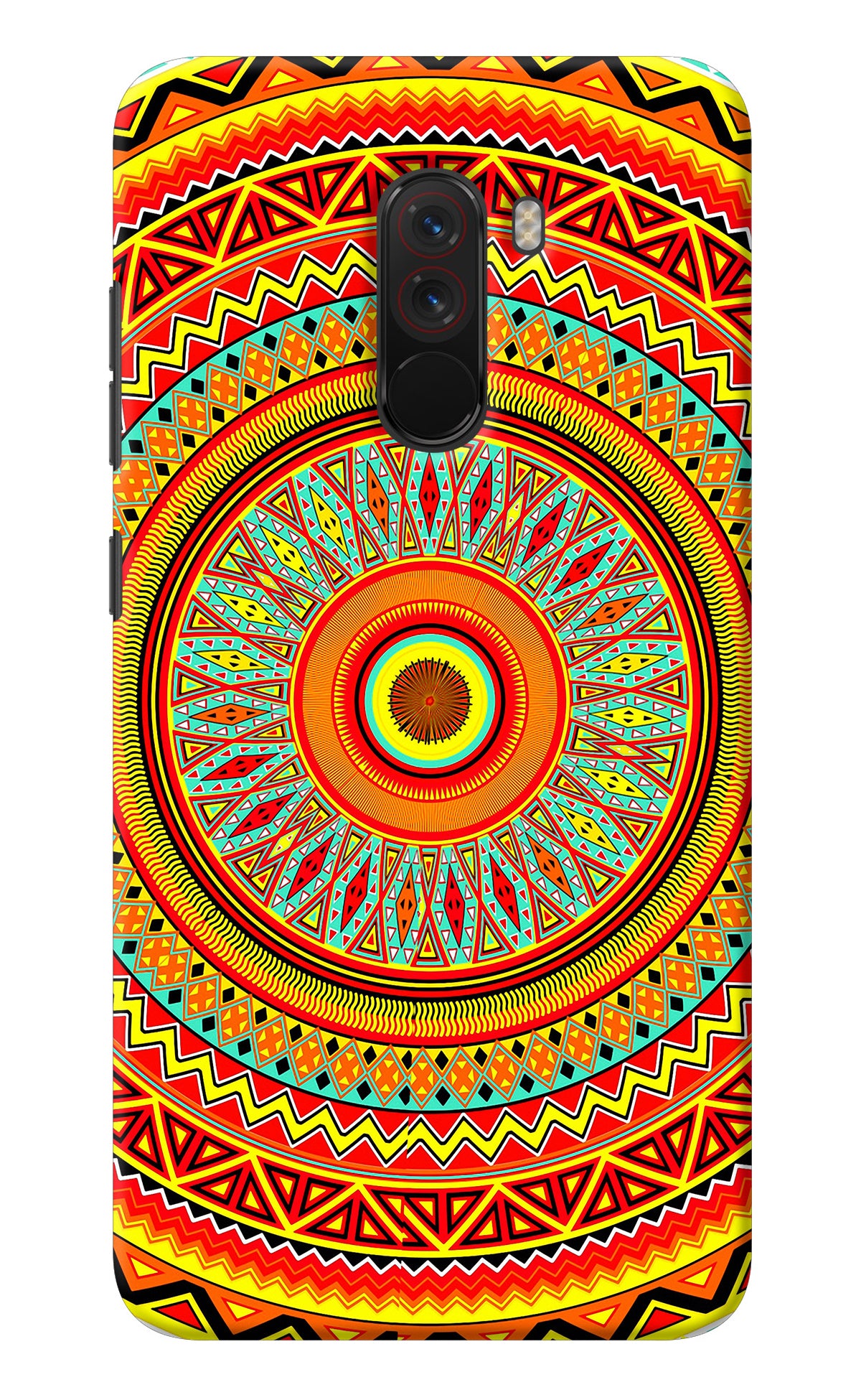 Mandala Pattern Poco F1 Back Cover