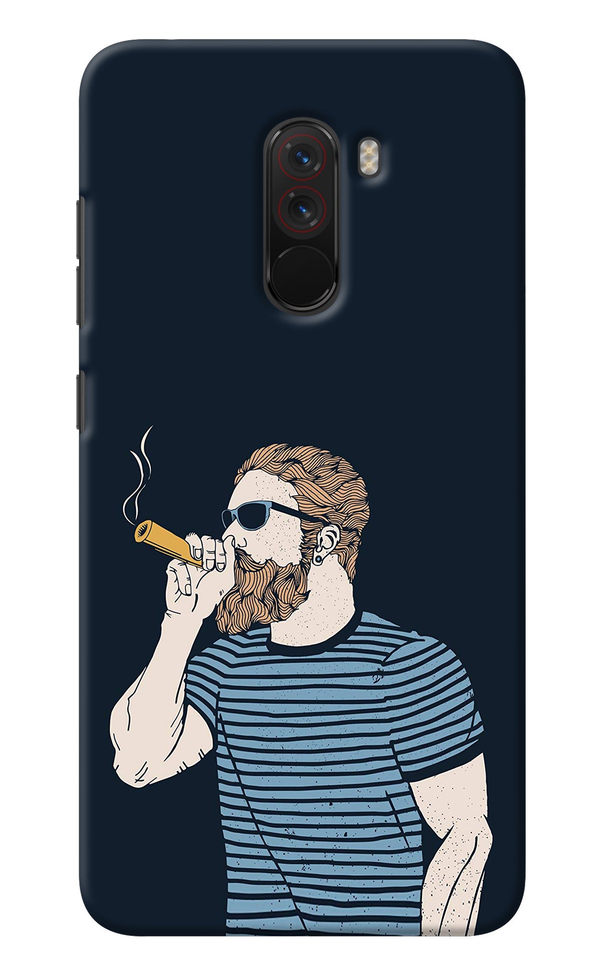 Smoking Poco F1 Back Cover