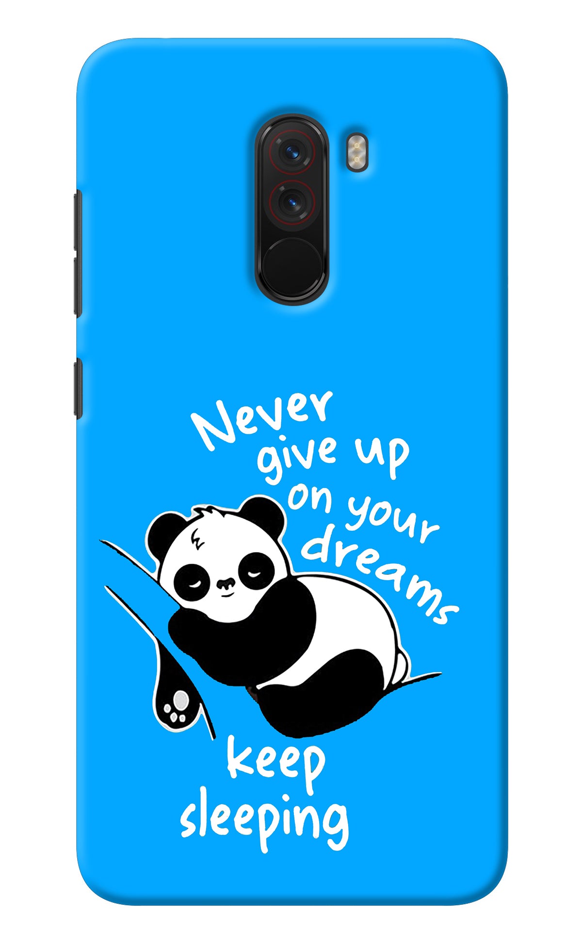 Keep Sleeping Poco F1 Back Cover