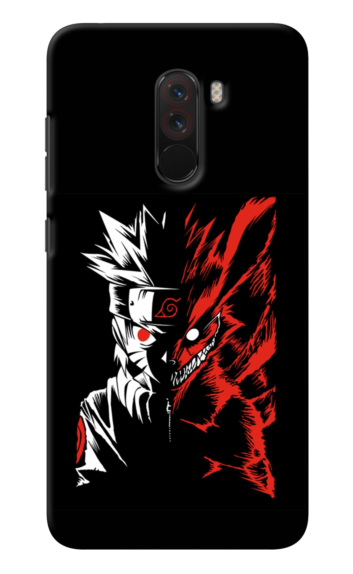 Naruto Two Face Poco F1 Back Cover