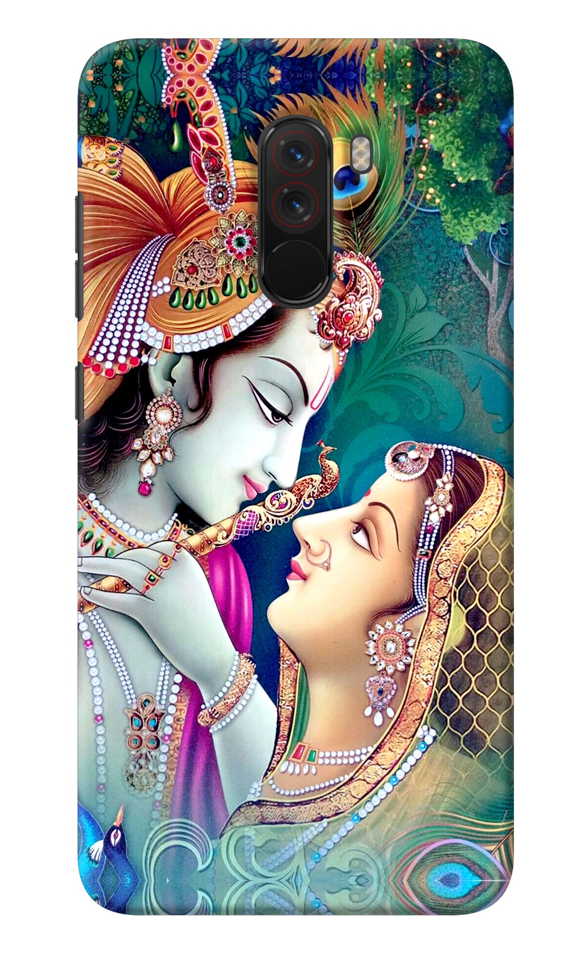 Lord Radha Krishna Poco F1 Back Cover