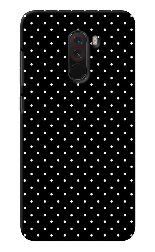 White Dots Poco F1 Back Cover