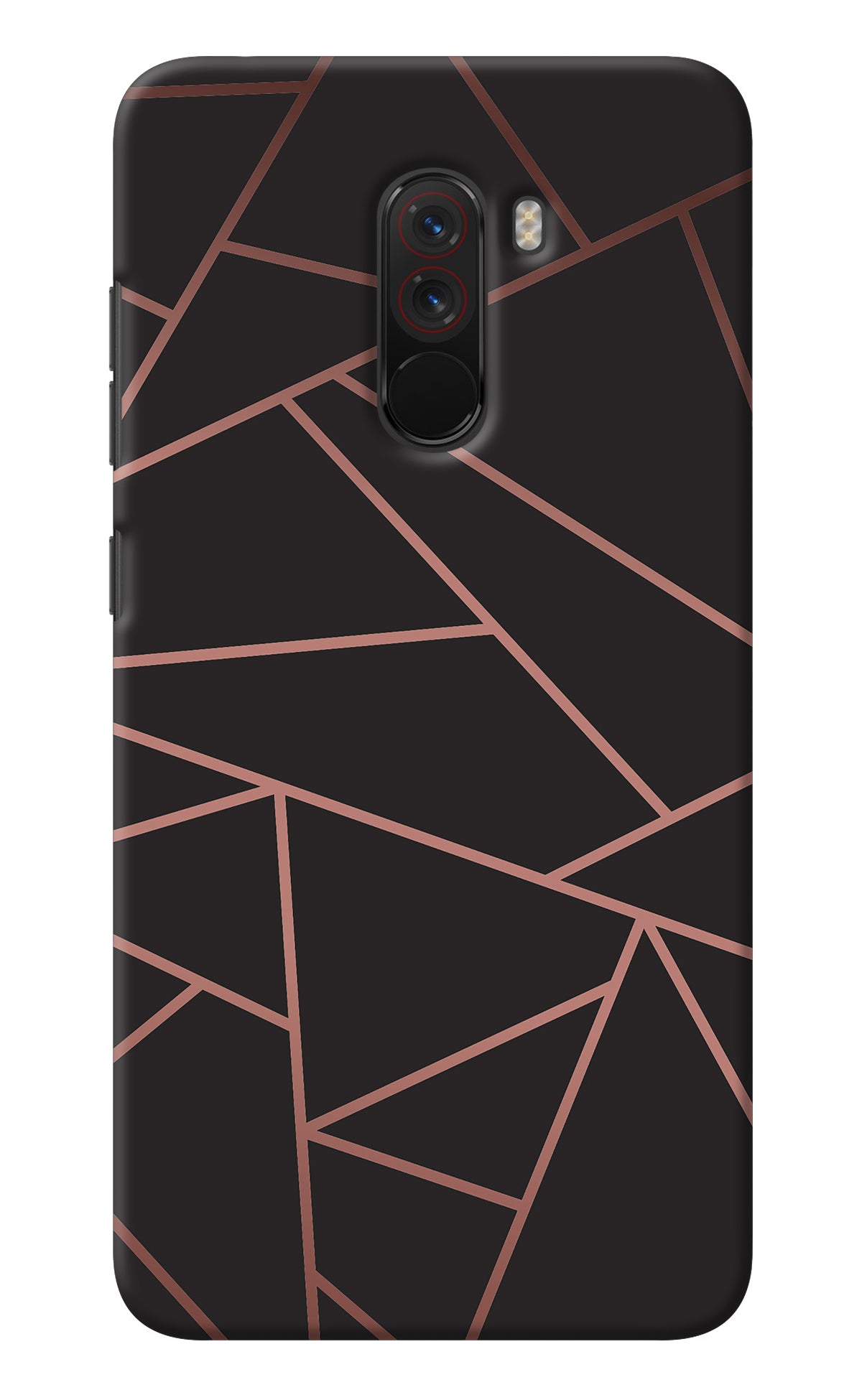 Geometric Pattern Poco F1 Back Cover