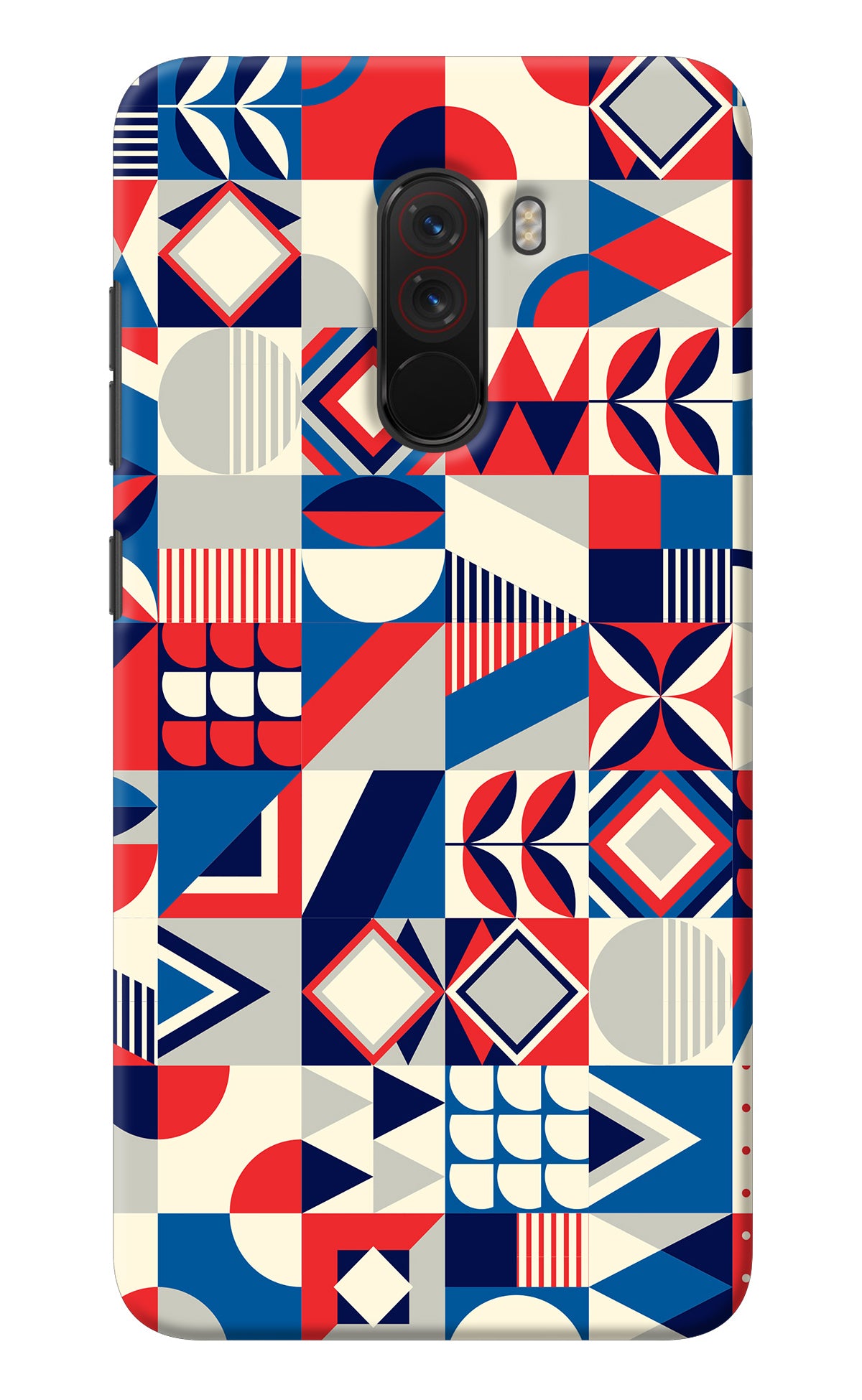 Colorful Pattern Poco F1 Back Cover