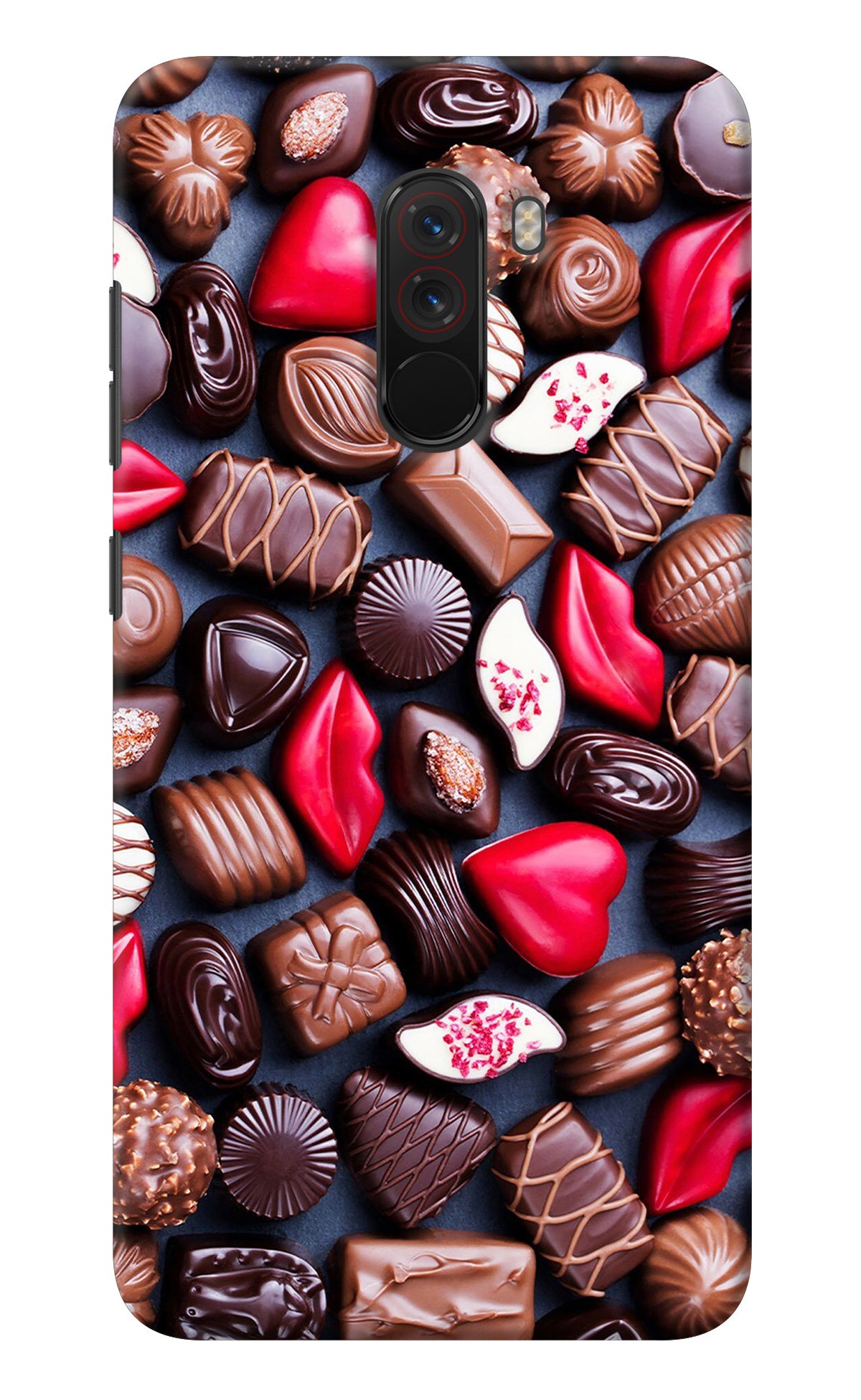 Chocolates Poco F1 Back Cover