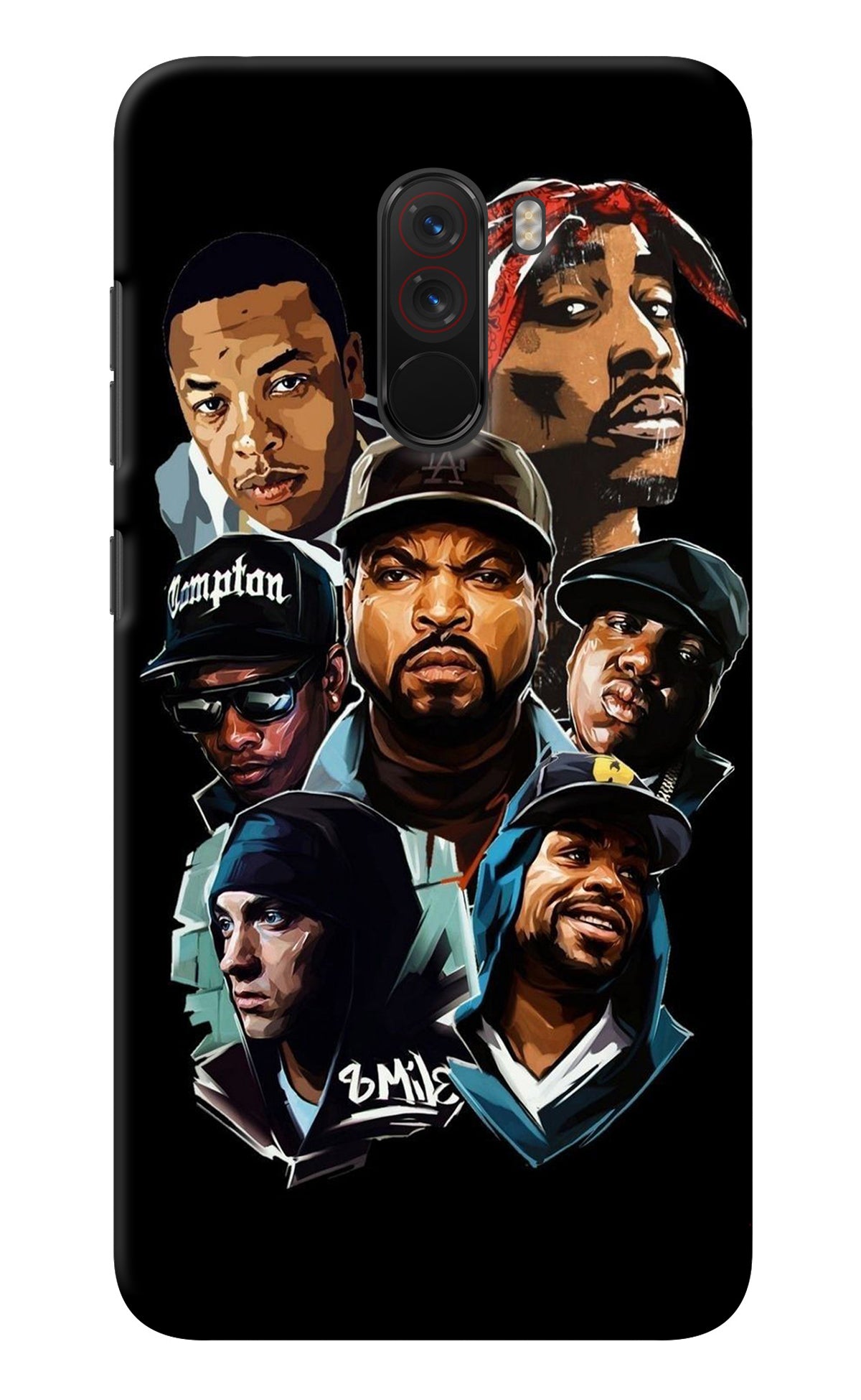 Rappers Poco F1 Back Cover