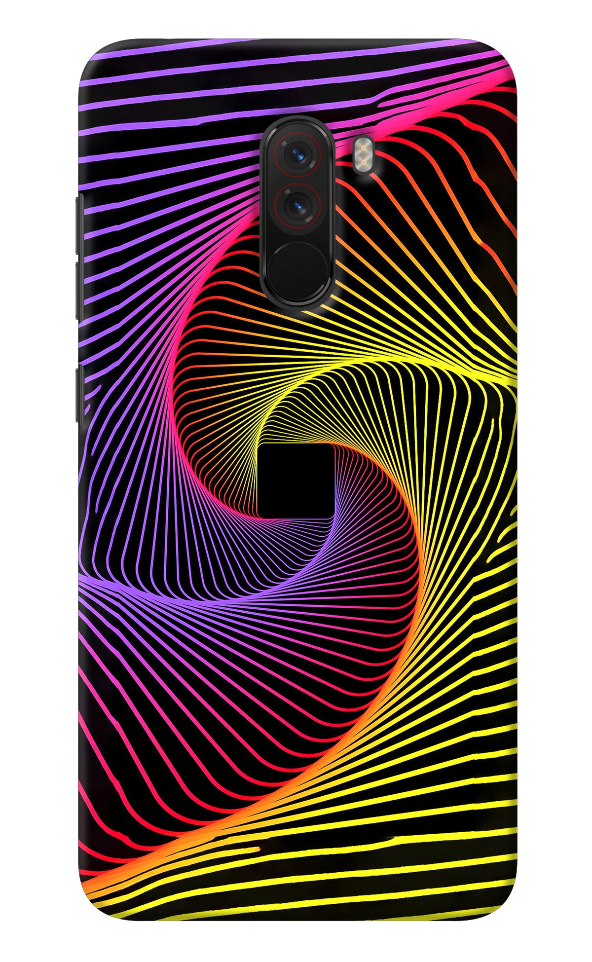 Colorful Strings Poco F1 Back Cover