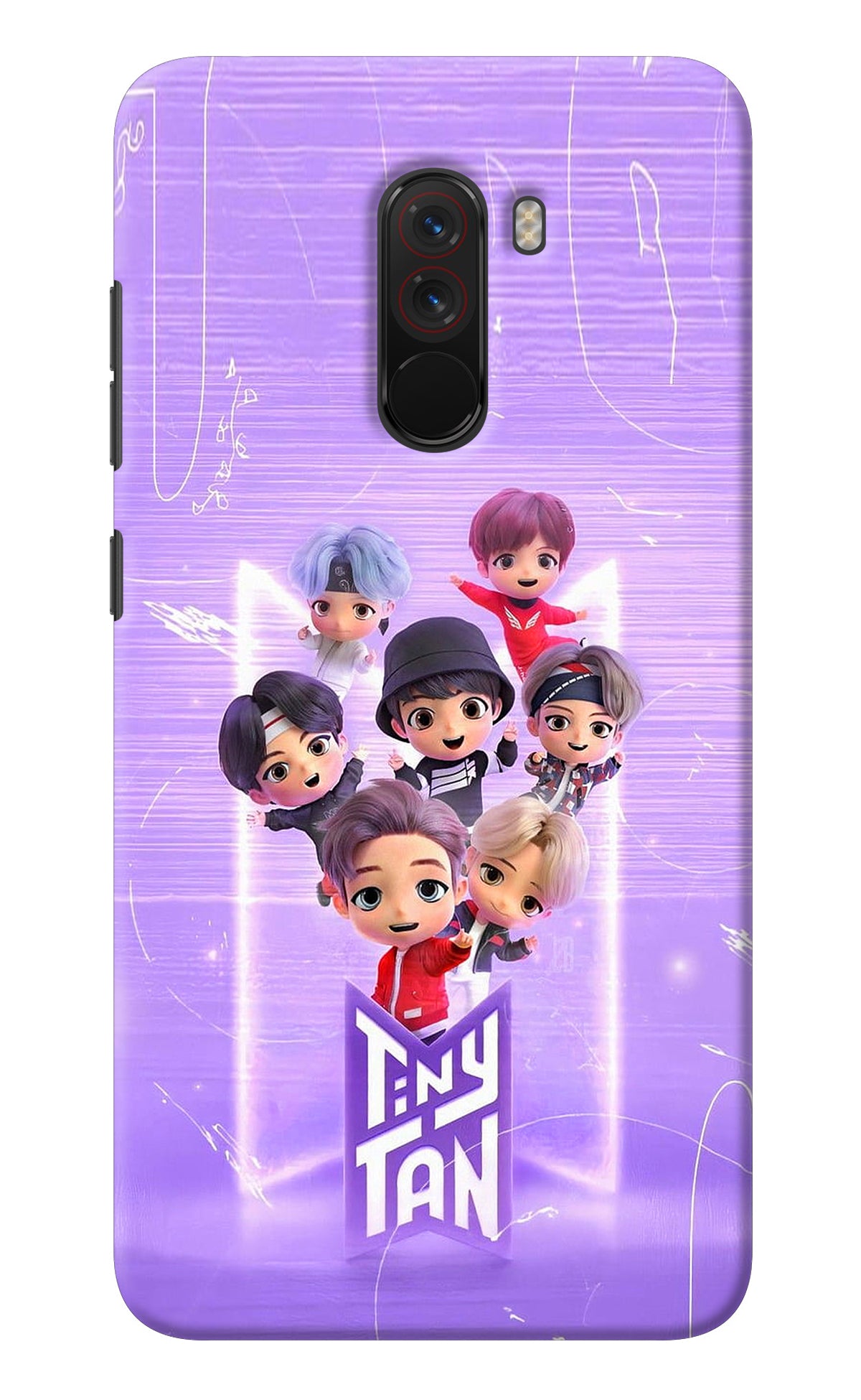 BTS Tiny Tan Poco F1 Back Cover