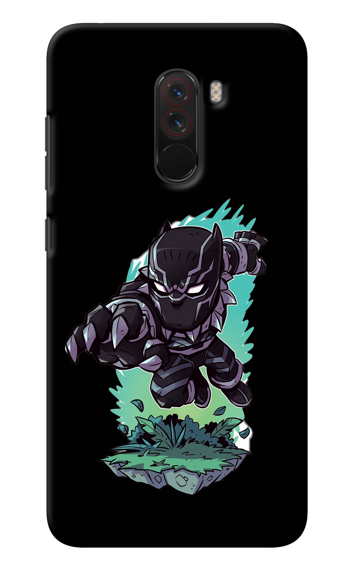 Black Panther Poco F1 Back Cover