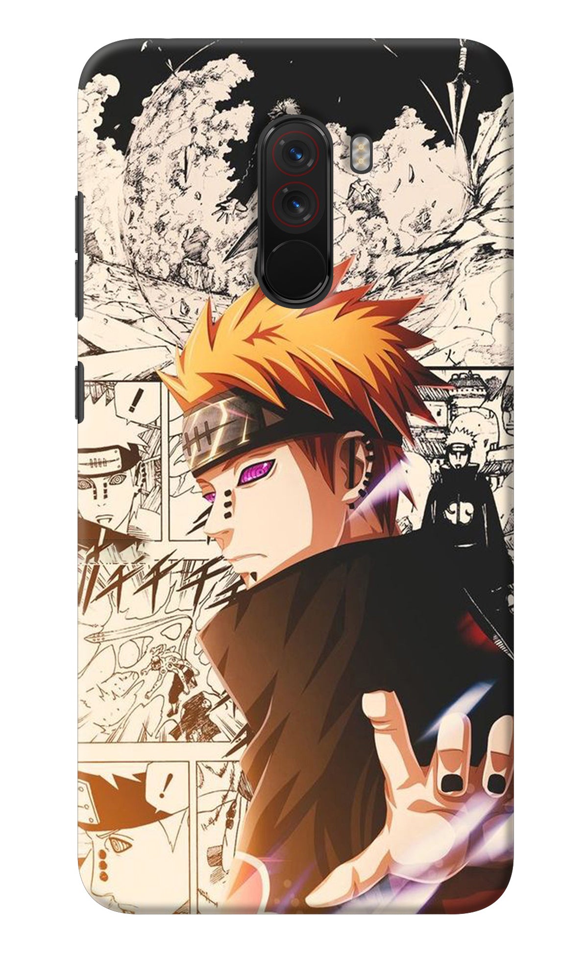 Kuchila Designer Printed Back Cover for Poco F1 Pocophone F1 Design258  Polycarbonate Hard Case Multicolor Naruto Anime Neon Goku Kakashi   Amazonin Electronics