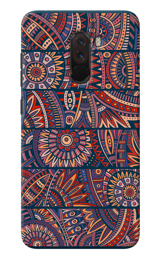 African Culture Design Poco F1 Back Cover