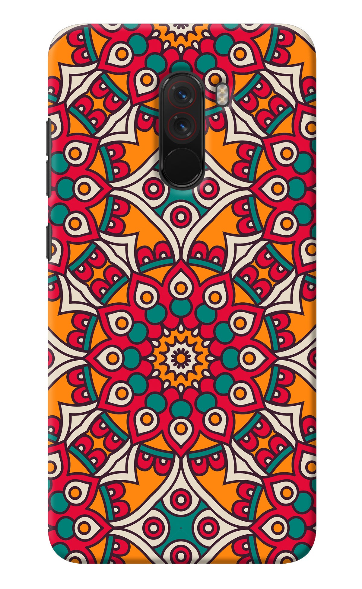 Mandala Art Poco F1 Back Cover