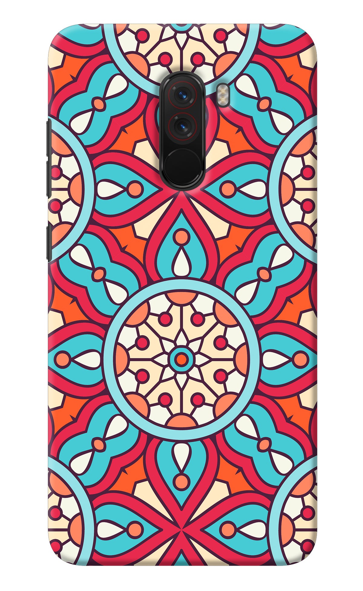 Mandala Geometric Poco F1 Back Cover