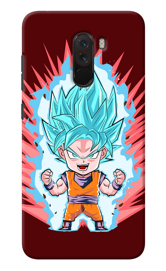 Goku Little Poco F1 Back Cover