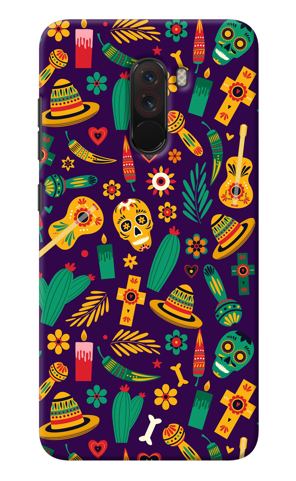 Mexican Artwork Poco F1 Back Cover