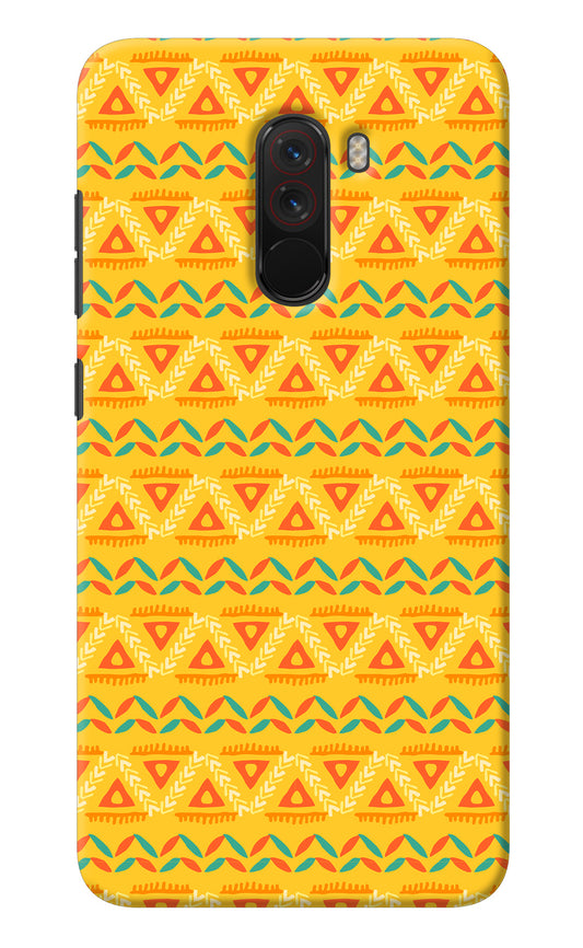 Tribal Pattern Poco F1 Back Cover