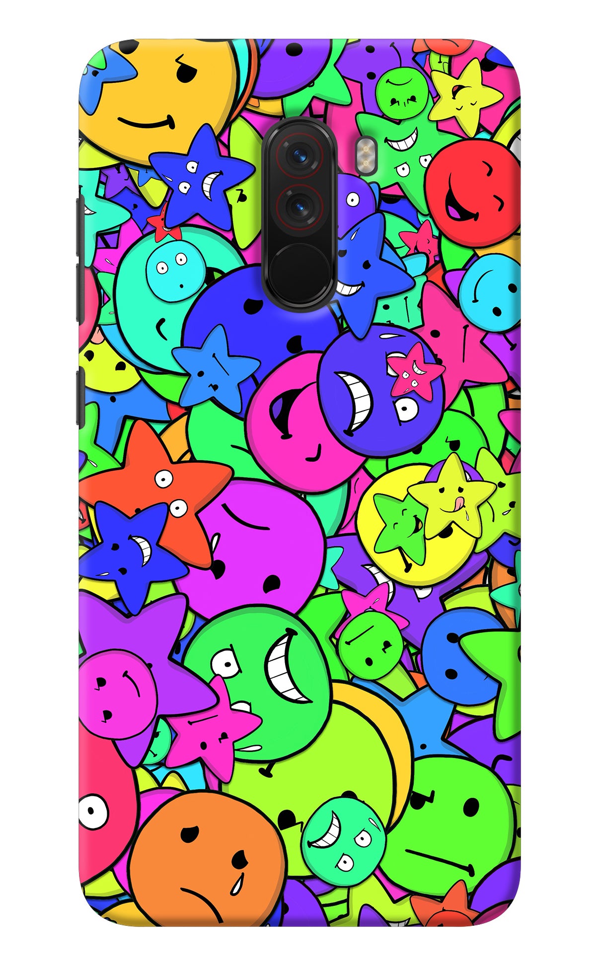 Fun Doodle Poco F1 Back Cover