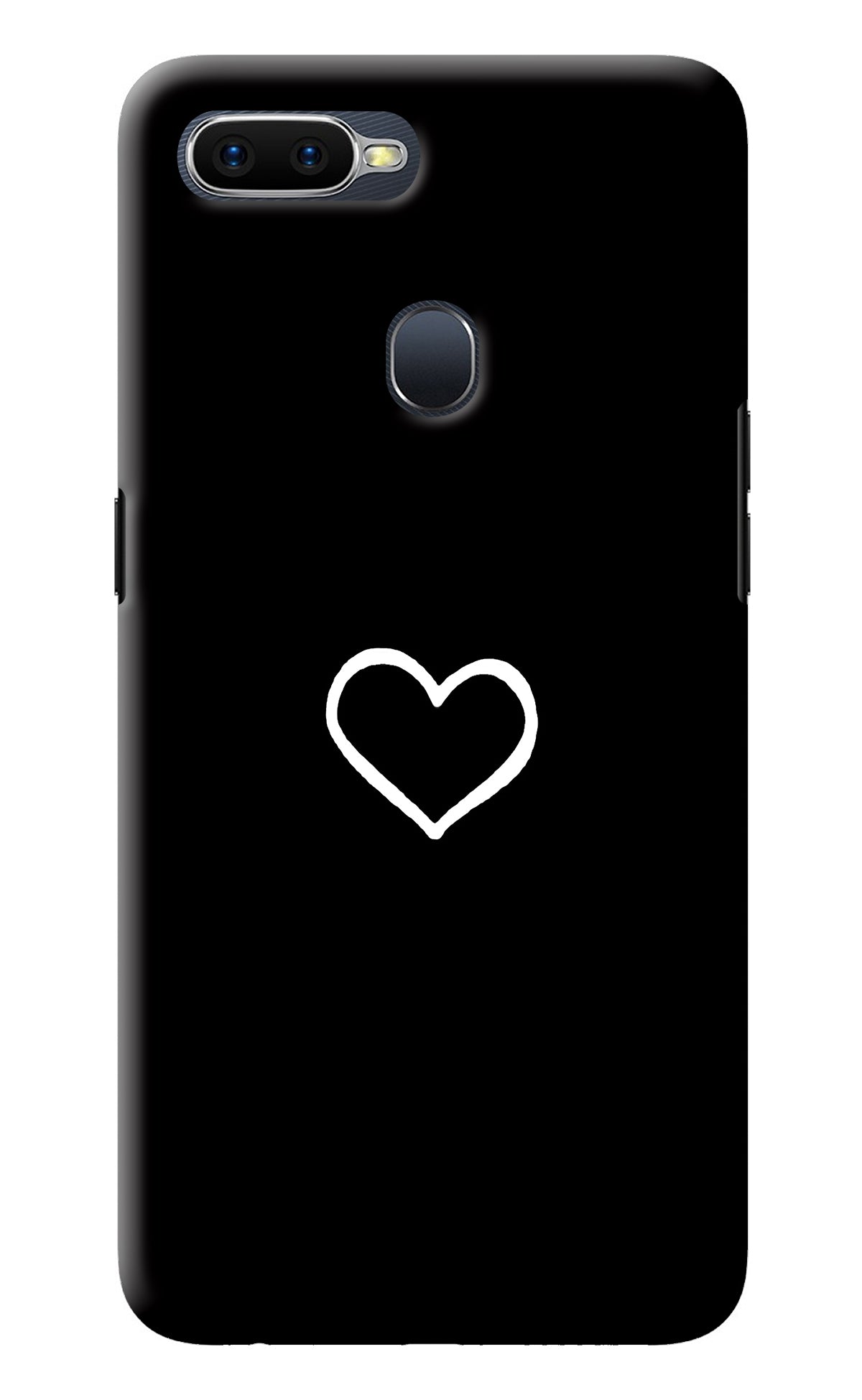 Heart Oppo F9/F9 Pro Back Cover