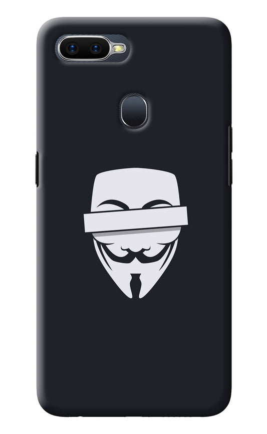 Anonymous Face Oppo F9/F9 Pro Back Cover