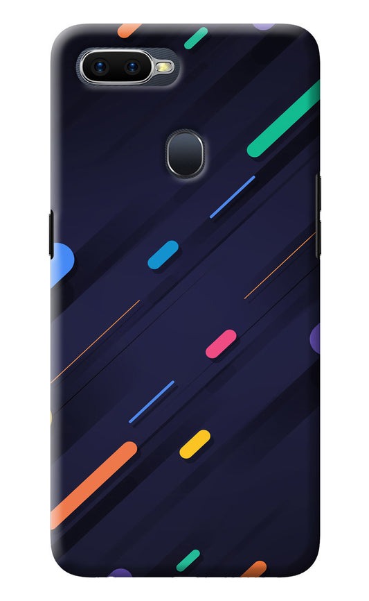 Abstract Design Oppo F9/F9 Pro Back Cover