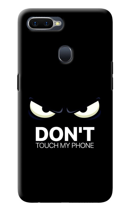 Don'T Touch My Phone Oppo F9/F9 Pro Back Cover