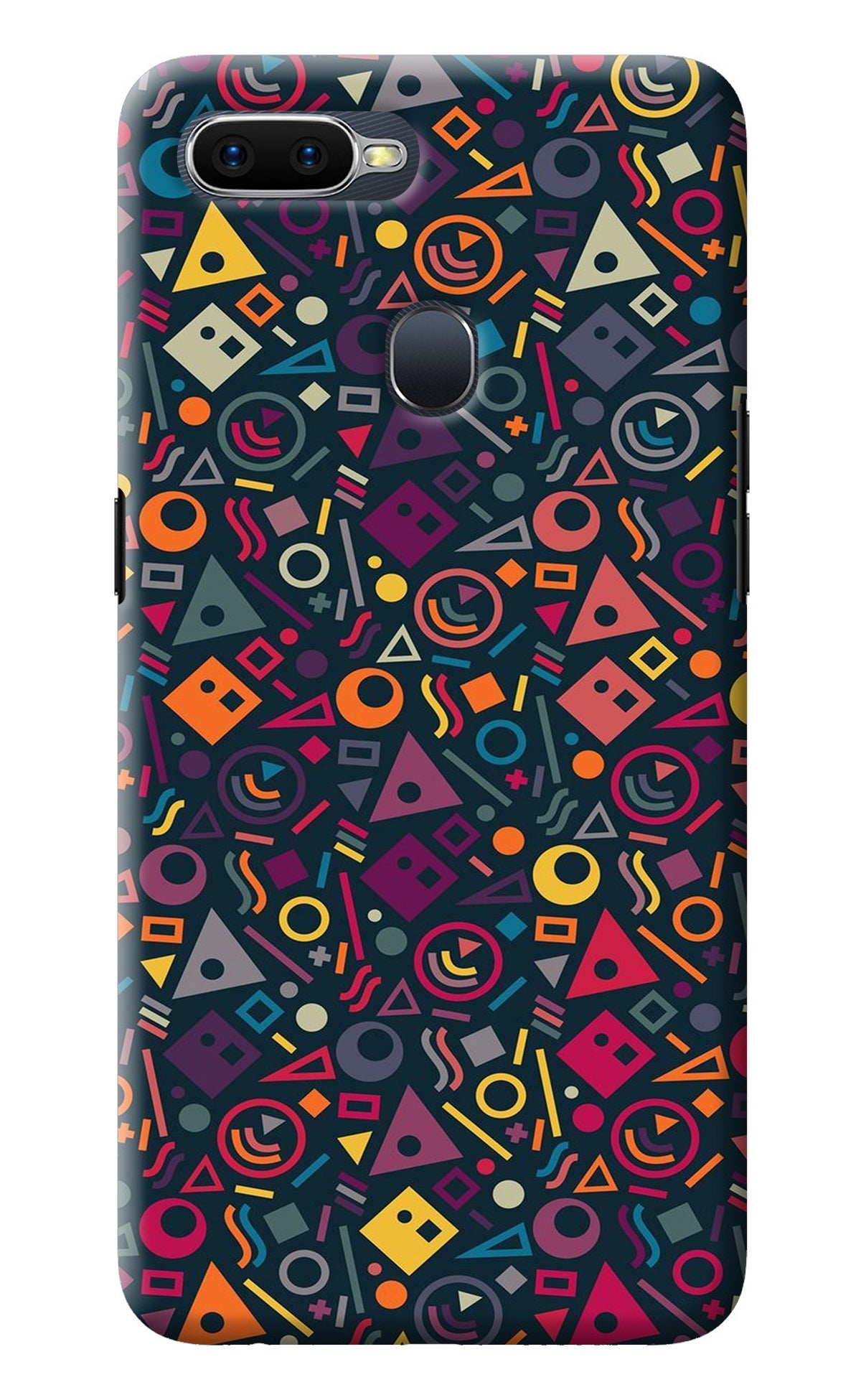 Geometric Abstract Oppo F9/F9 Pro Back Cover