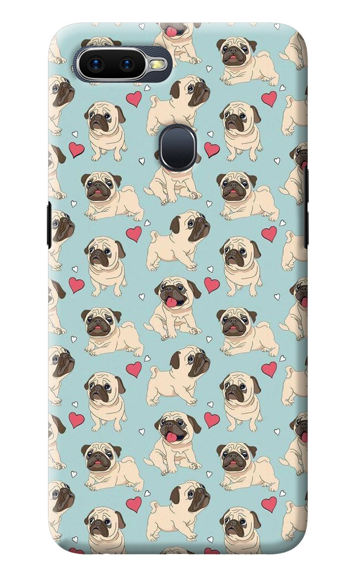 Pug Dog Oppo F9/F9 Pro Back Cover