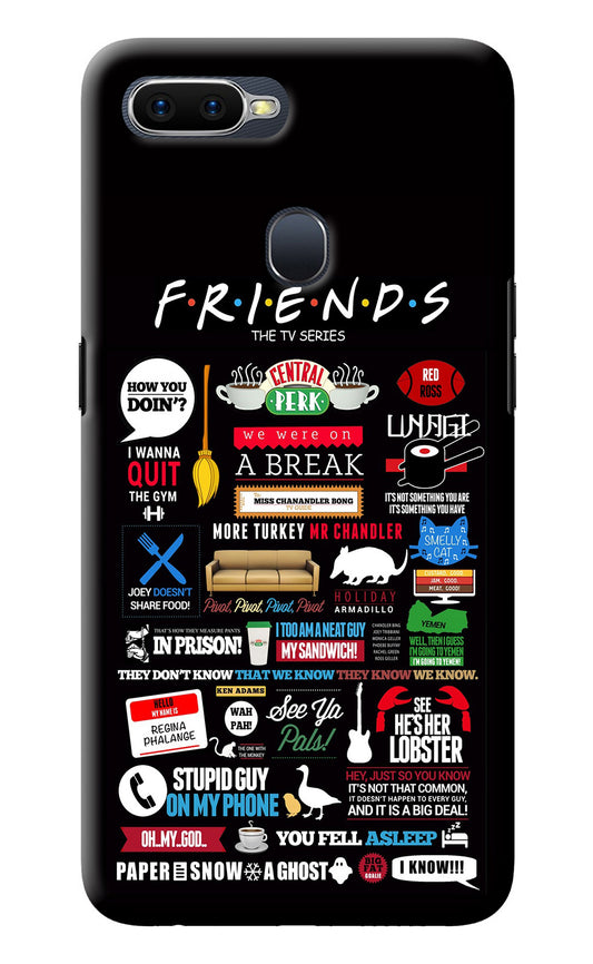 FRIENDS Oppo F9/F9 Pro Back Cover