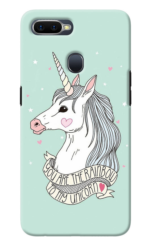 Unicorn Wallpaper Oppo F9/F9 Pro Back Cover