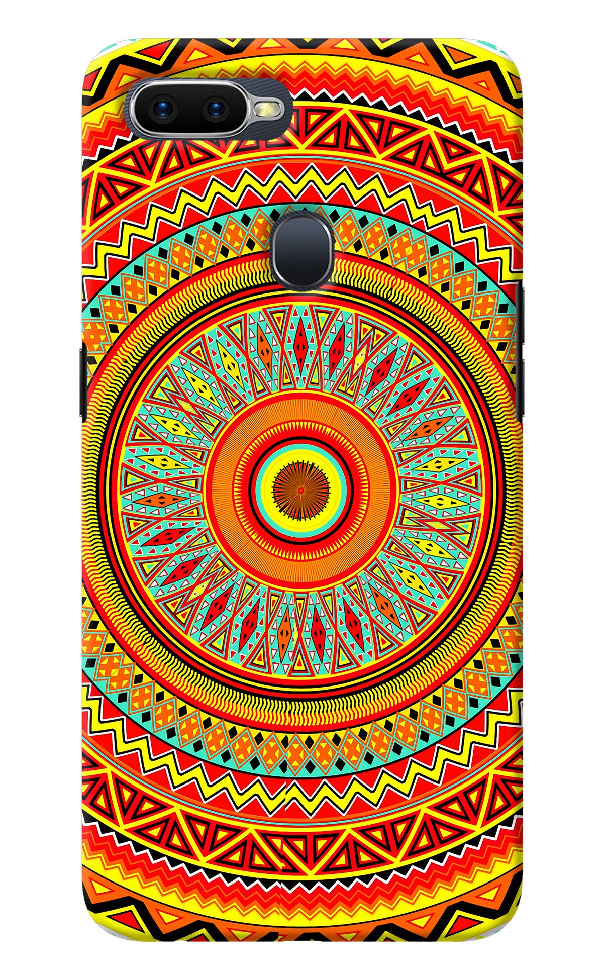 Mandala Pattern Oppo F9/F9 Pro Back Cover