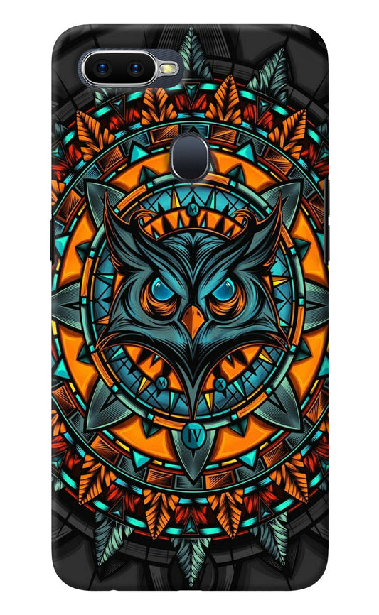 Angry Owl Art Oppo F9/F9 Pro Back Cover