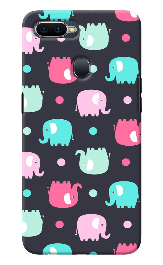 Elephants Oppo F9/F9 Pro Back Cover