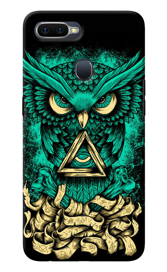 Green Owl Oppo F9/F9 Pro Back Cover