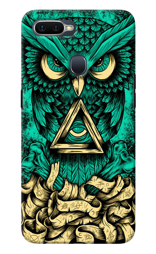 Green Owl Oppo F9/F9 Pro Back Cover