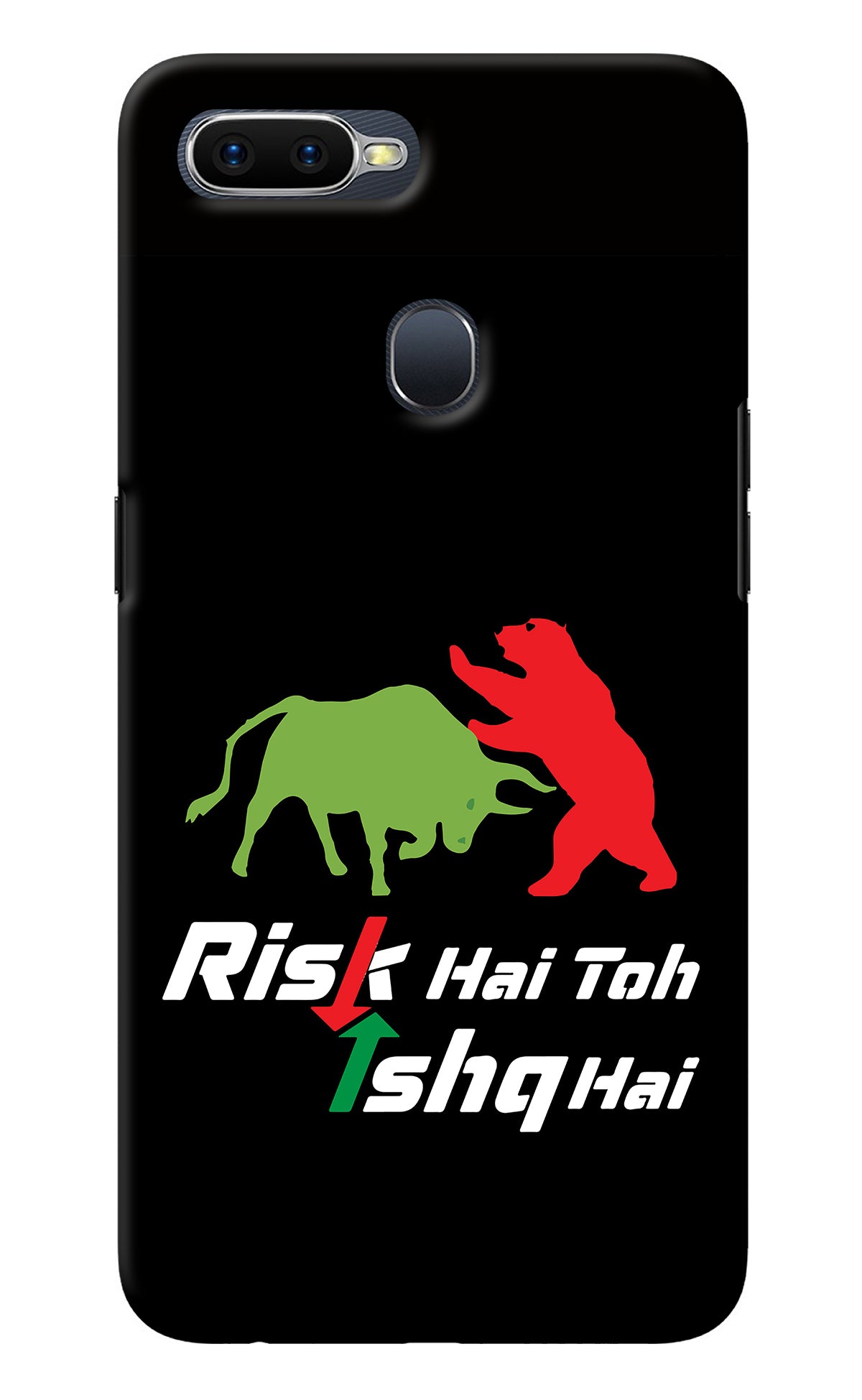 Risk Hai Toh Ishq Hai Oppo F9/F9 Pro Back Cover