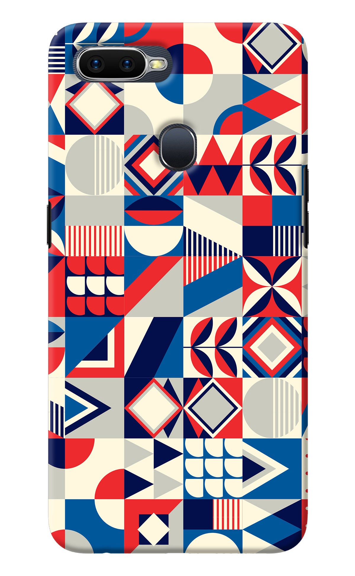 Colorful Pattern Oppo F9/F9 Pro Back Cover