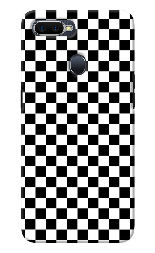 Chess Board Oppo F9/F9 Pro Back Cover