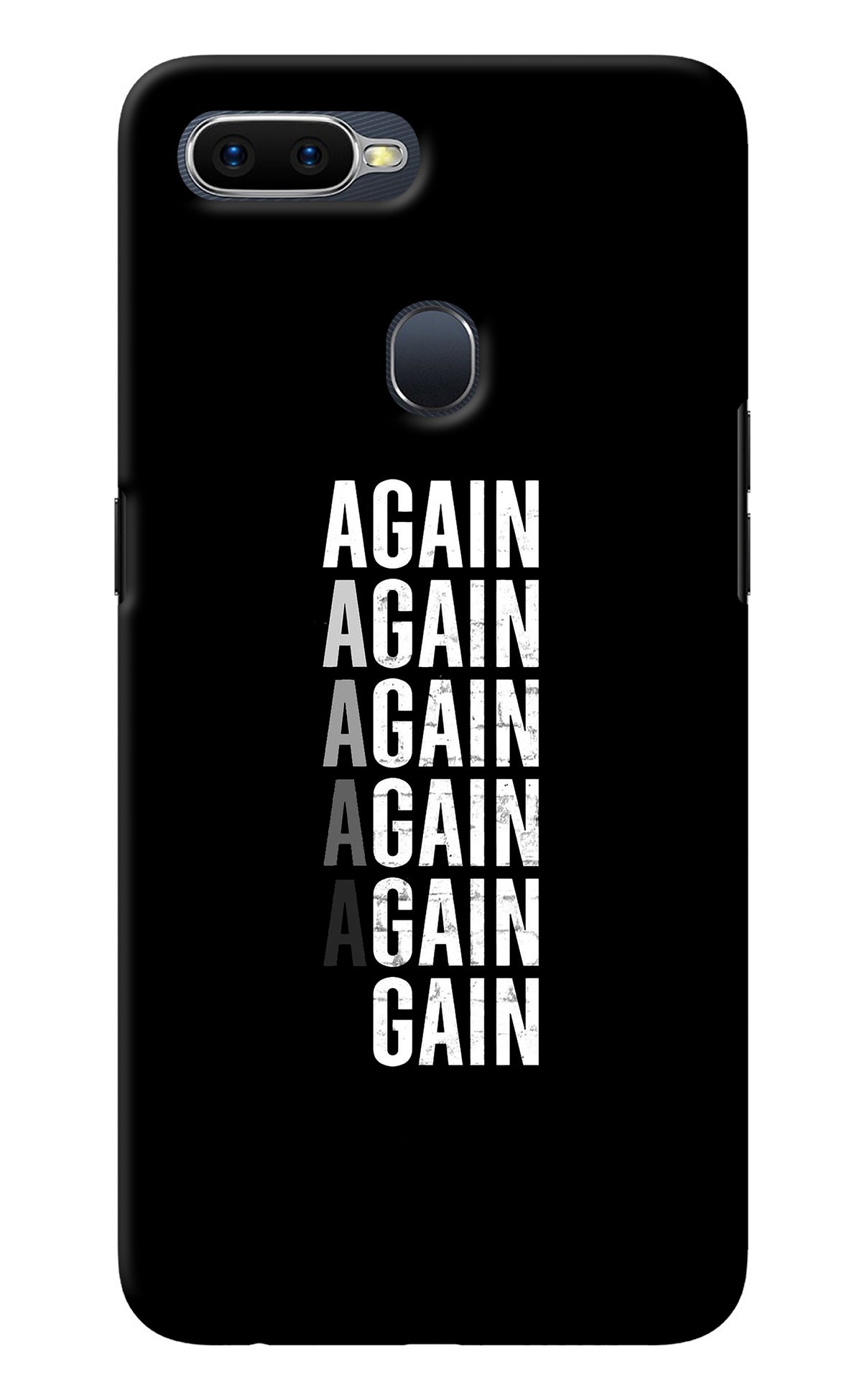 Again Again Gain Oppo F9/F9 Pro Back Cover