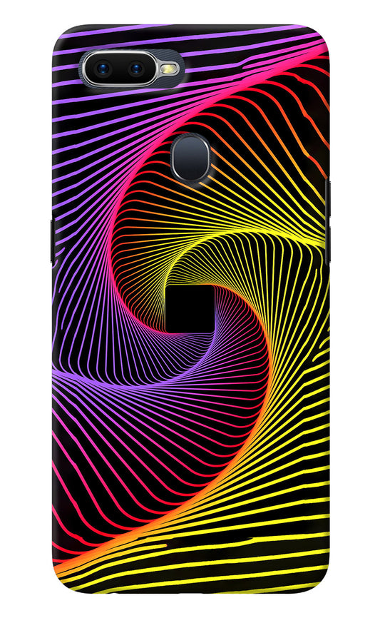 Colorful Strings Oppo F9/F9 Pro Back Cover