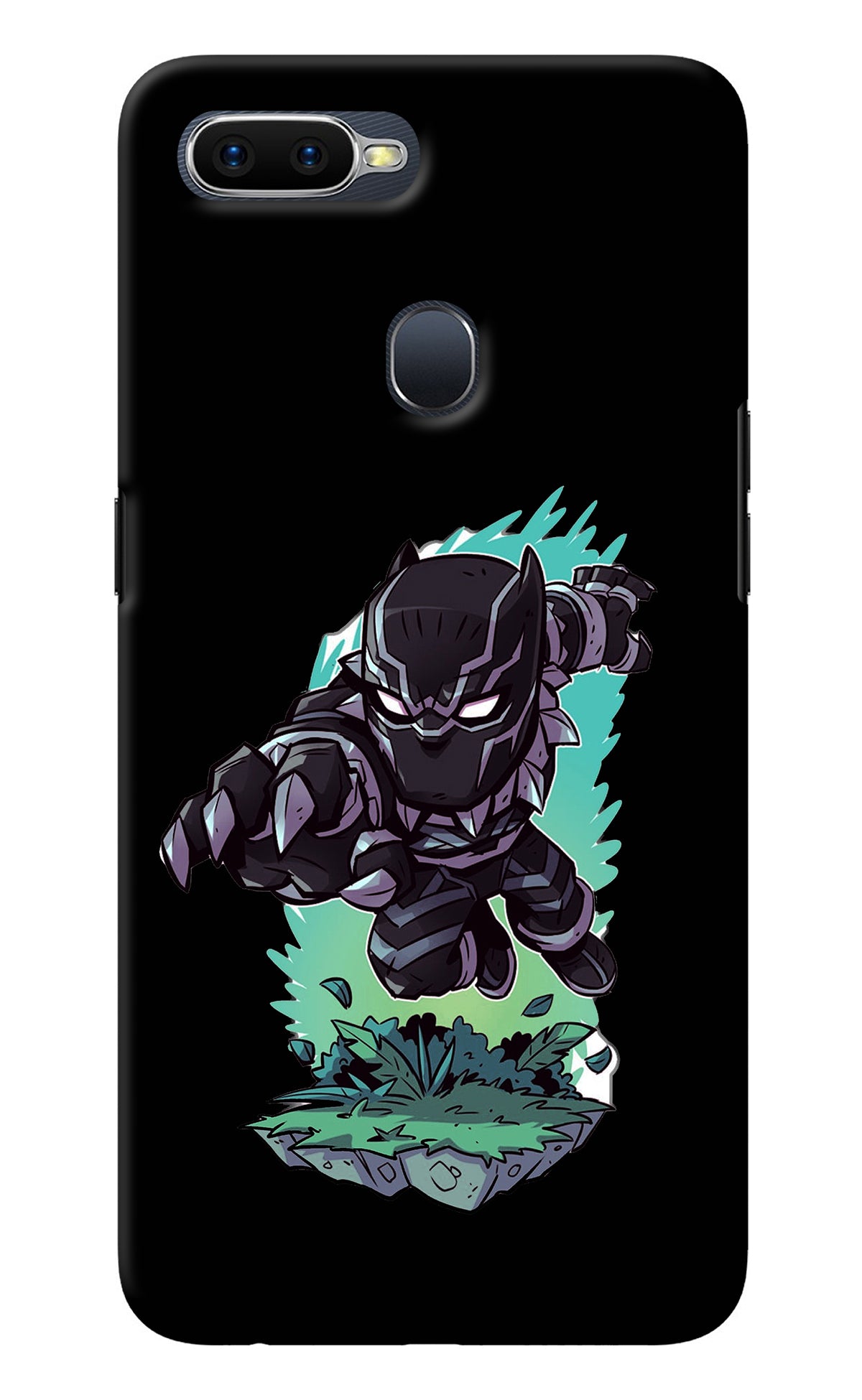 Black Panther Oppo F9/F9 Pro Back Cover