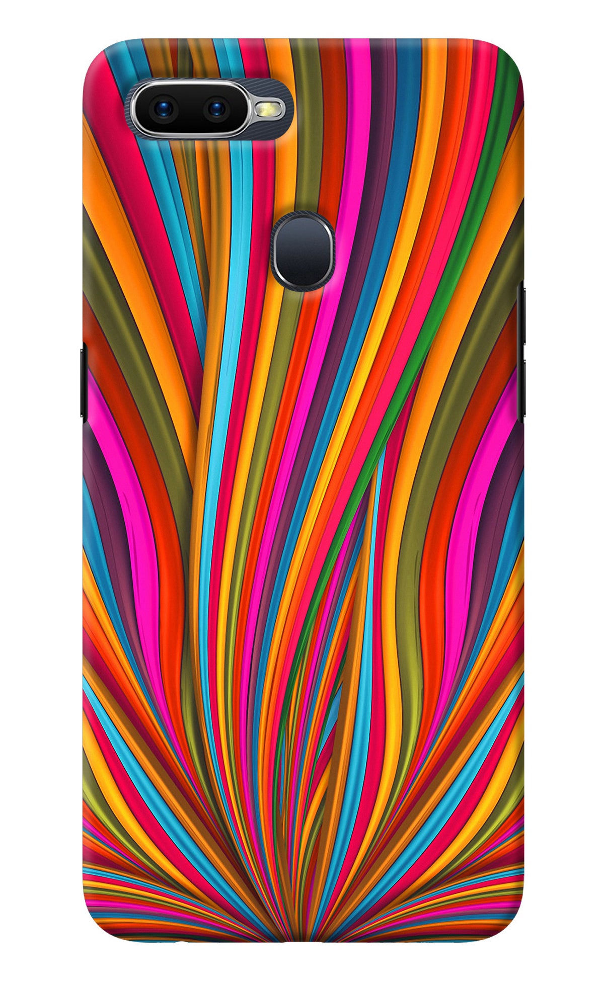 Trippy Wavy Oppo F9/F9 Pro Back Cover