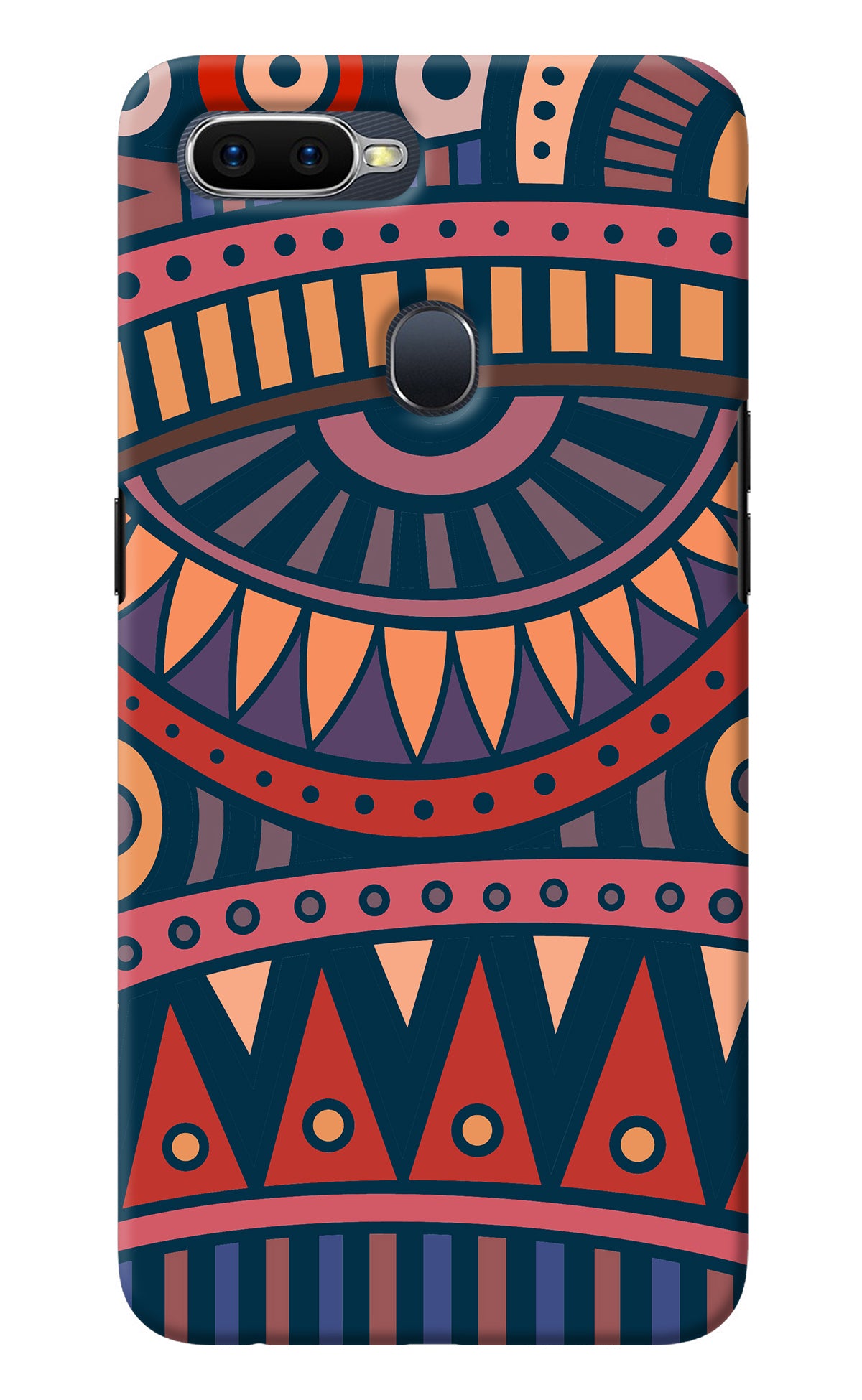 African Culture Design Oppo F9/F9 Pro Back Cover