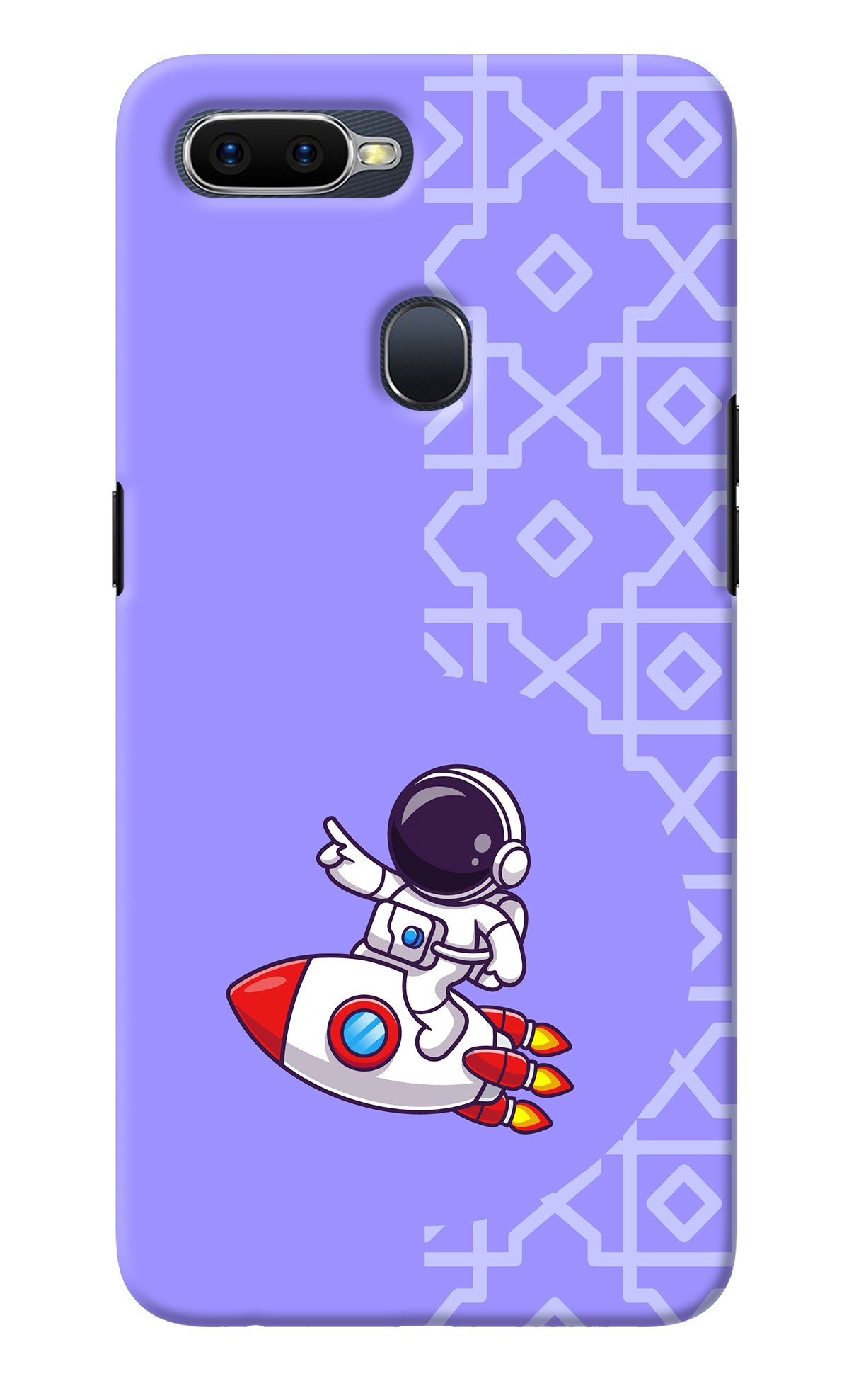 Cute Astronaut Oppo F9/F9 Pro Back Cover