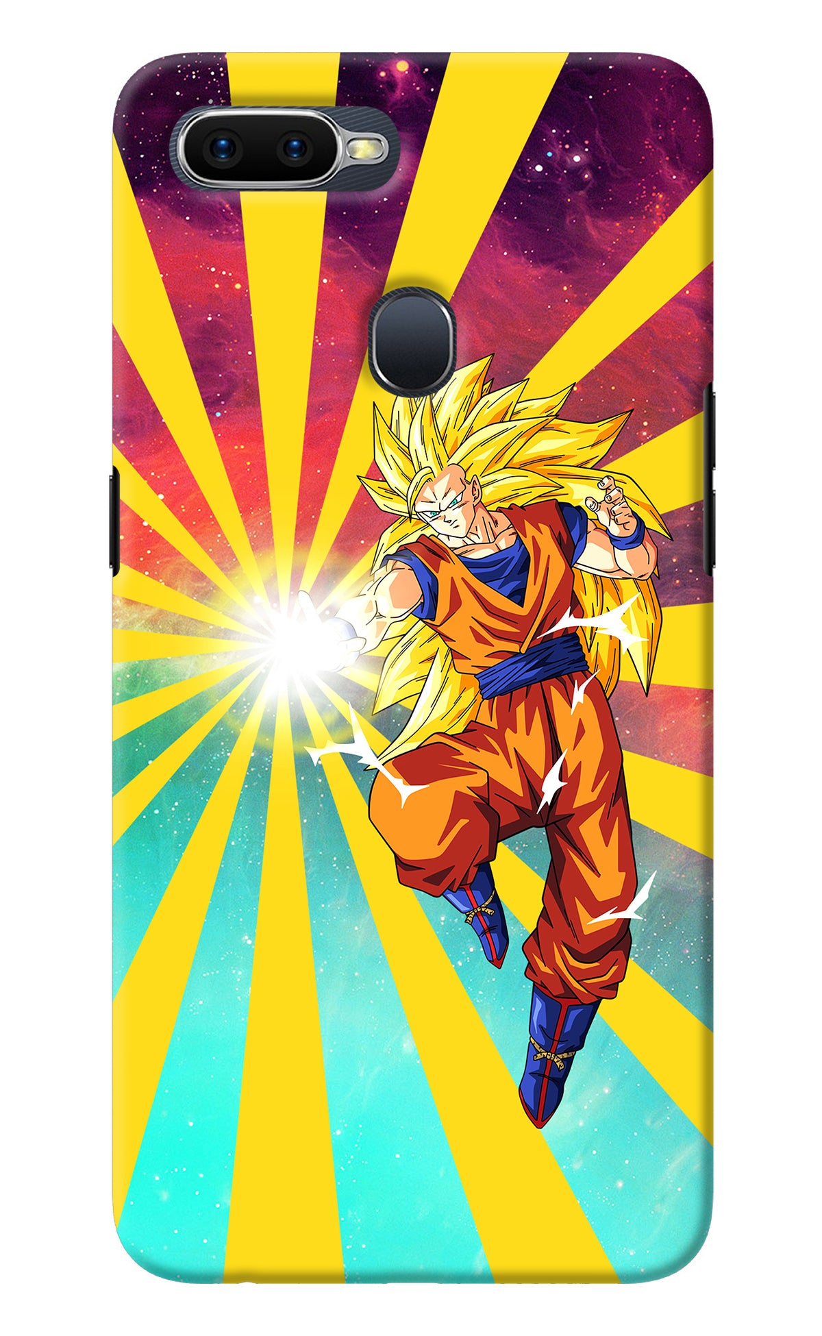 Goku Super Saiyan Oppo F9/F9 Pro Back Cover