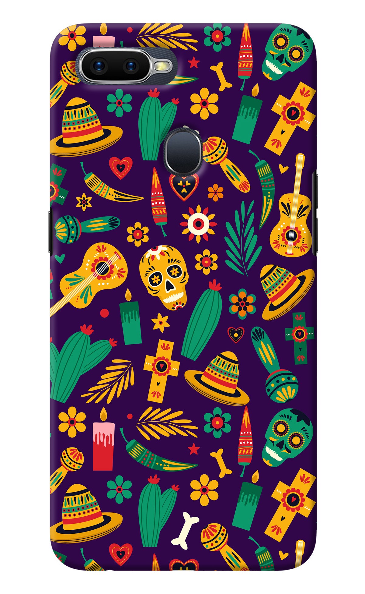 Mexican Artwork Oppo F9/F9 Pro Back Cover